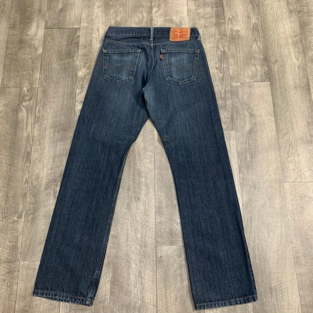 Levi's 514 Straight Leg Jeans Medium Wash Men's 30x32 Modern Denim